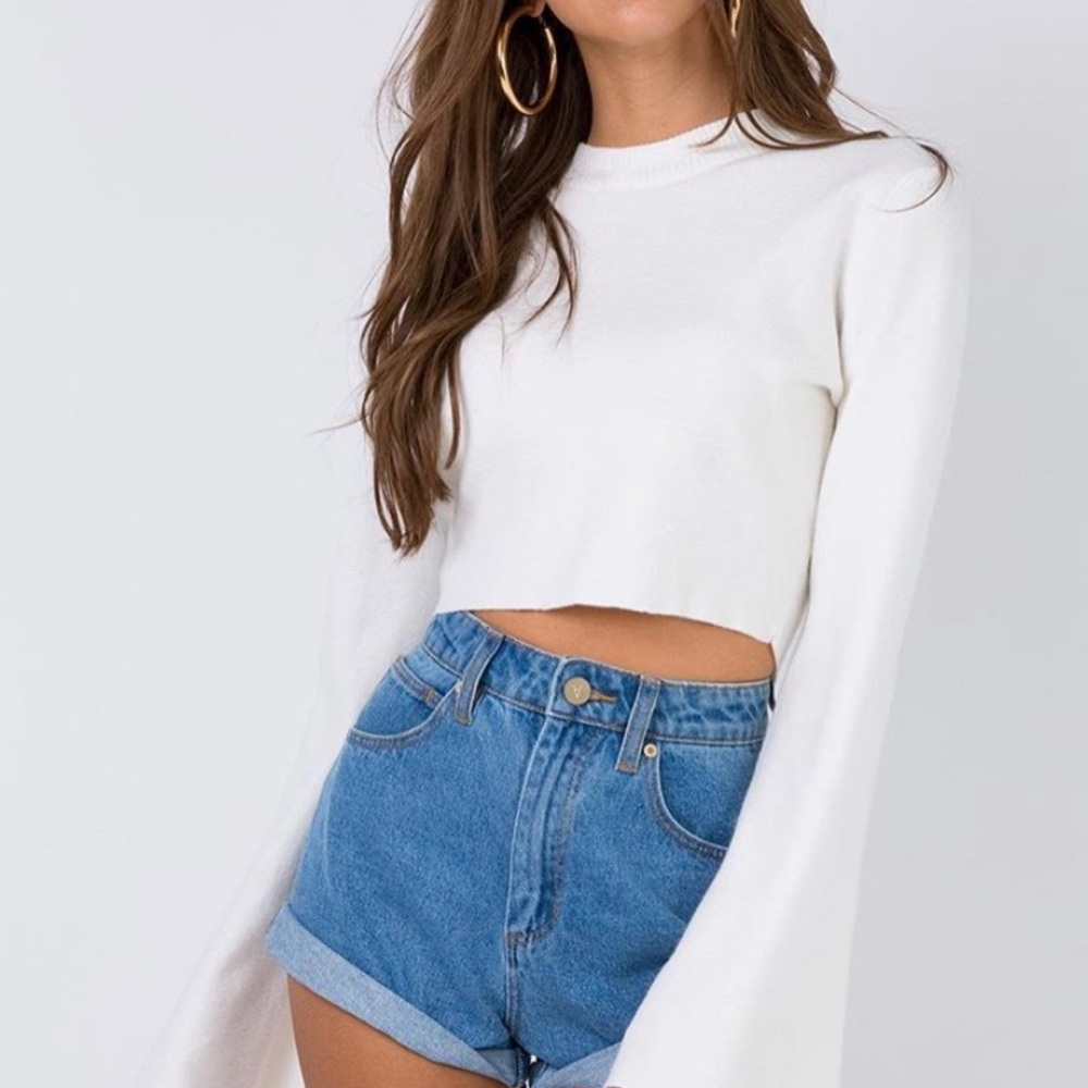 cropped sweater